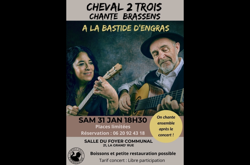 Brassens vu par un cheval class= actu-4 Brassens vu par un cheval