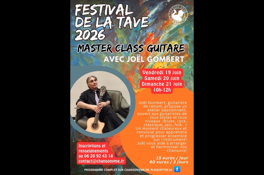 master class guitare avec Joel Gombert class= actu-4 master class guitare avec Joel Gombert