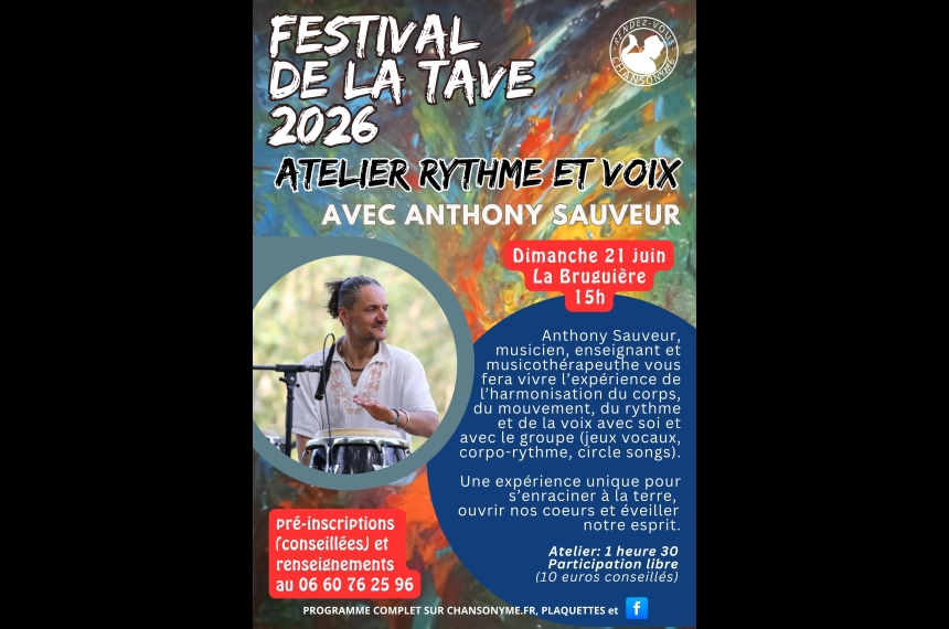 ATELIER RYTHME ET VOIX class= actu-8 ATELIER RYTHME ET VOIX